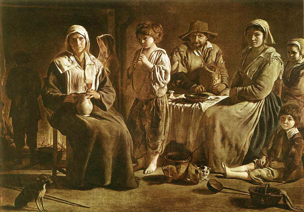peasant family